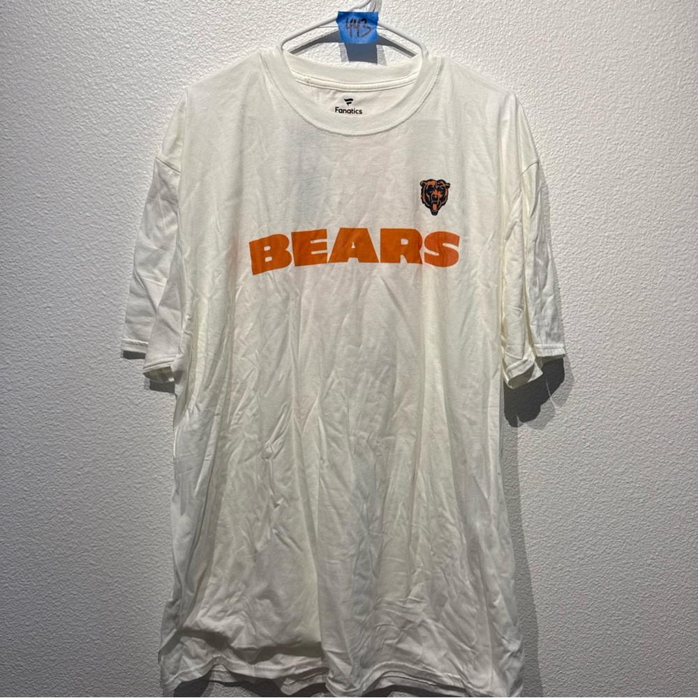Fanatics Men's White Bears T-Shirt bnwt sz 2XL